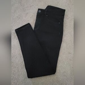White House Black Market Black High Rise Skinny Ankle Women's Jeans